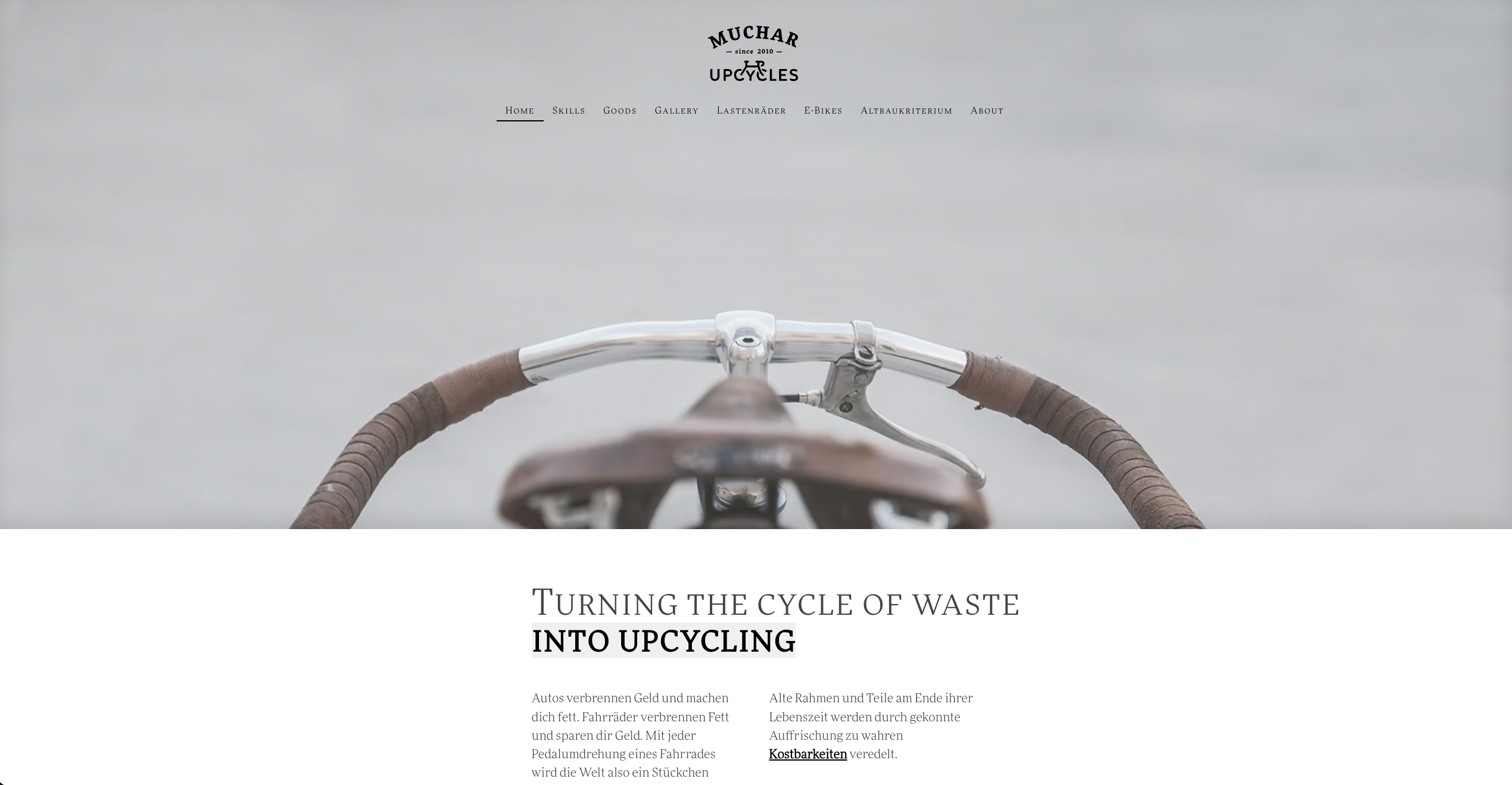 Muchar Upcycles